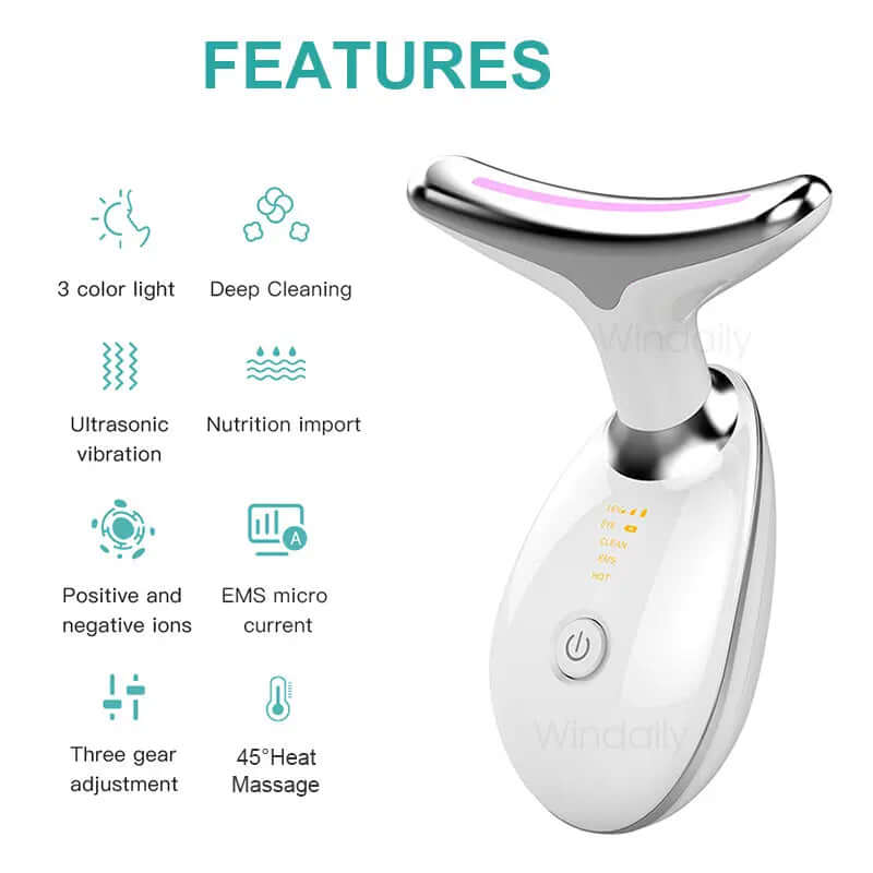 Neck Face Beauty EMS Facial Lifting Device ViralGalleria.com