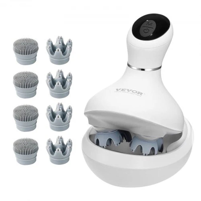 Revitalize Your Scalp with the VEVOR Rechargeable Electric Massager - Waterproof, Portable, and Perfect for Hair Growth!