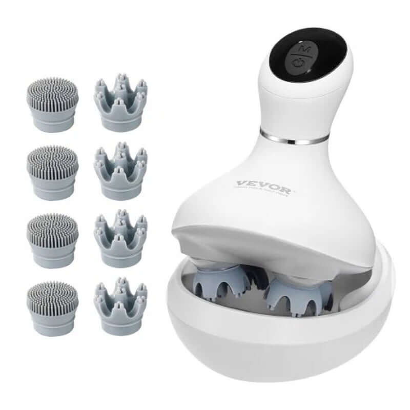 VEVOR rechargeable waterproof electric scalp massager