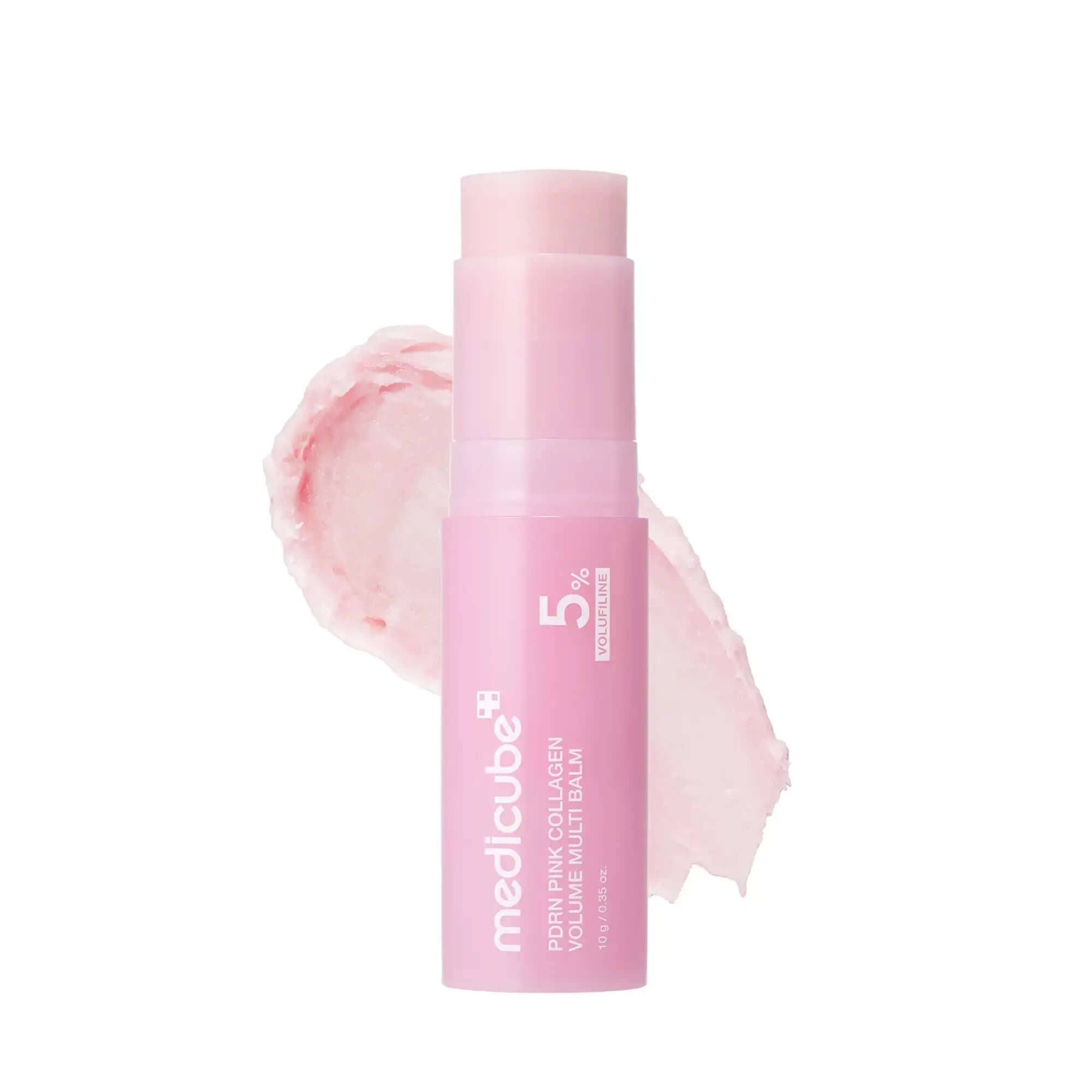 Medicube PDRN pink collagen volume balm stick for fine lines and firming