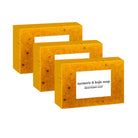 Premium Handmade Turmeric and Lemon Kojic Acid Soap for Shower and Facial Care – Available in 1, 3, or 5 Pieces