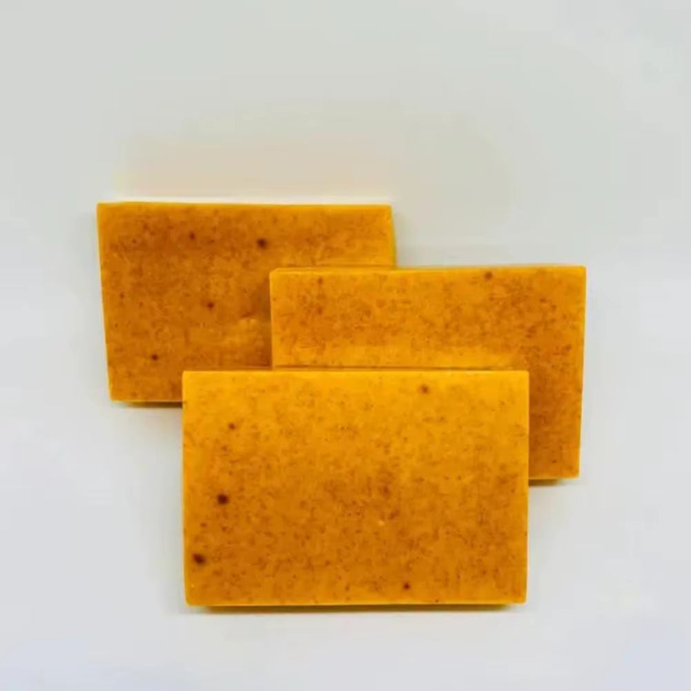 Turmeric kojic acid soap for shower and facial care